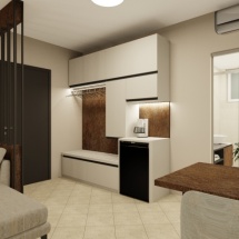 Executive Double or Twin Room With Side Sea View